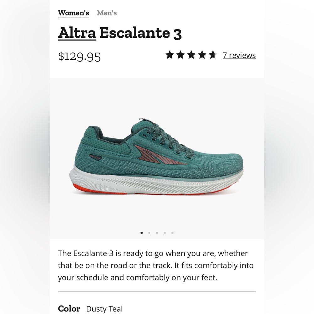 Altra Escalante 3 size 7.5